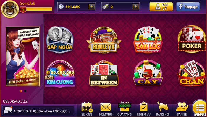 GEM68 thương hiệu game bài đổi thưởng trực tuyến hót hòn họt 