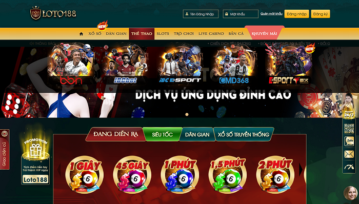 Loto188 đỉnh cao của lô tô đẳng cấp của xổ số