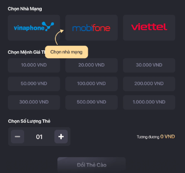 rút tiền XO88